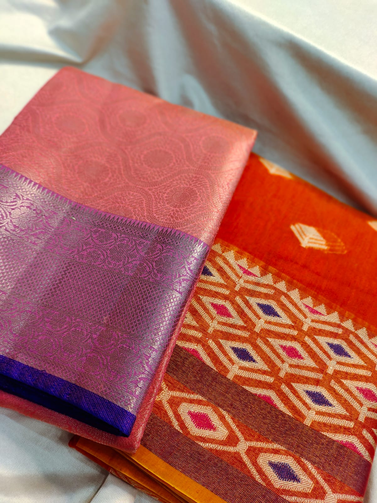 1+1 fancy saree