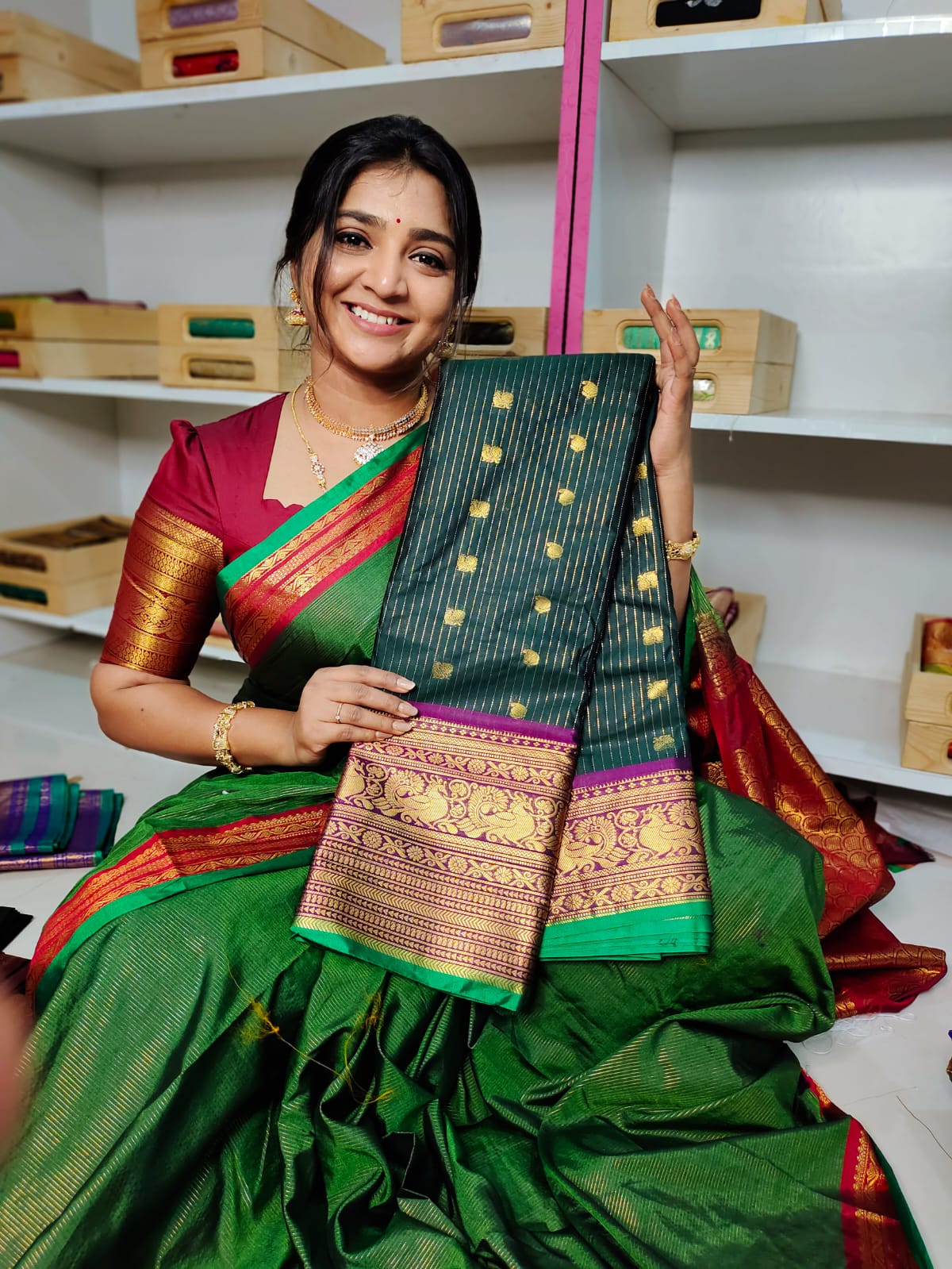 వింటేజ్ గద్వాల్ సిల్క్