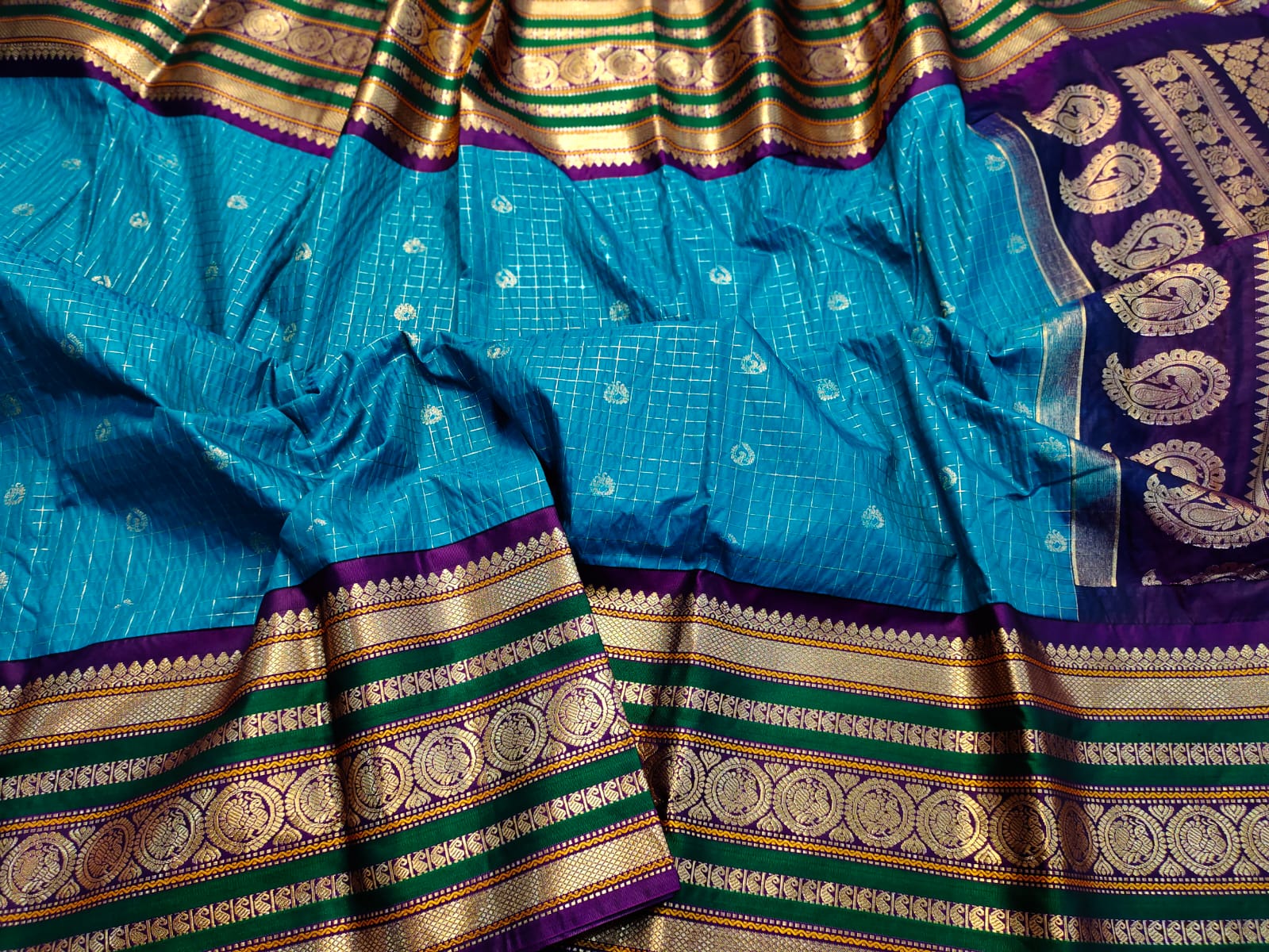 Vintage gadwal sarees