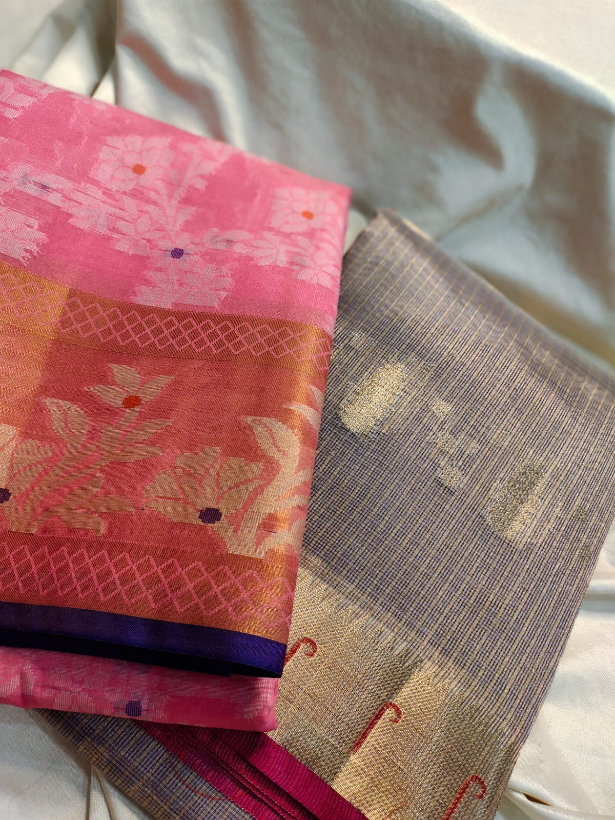 1+1 fancy saree