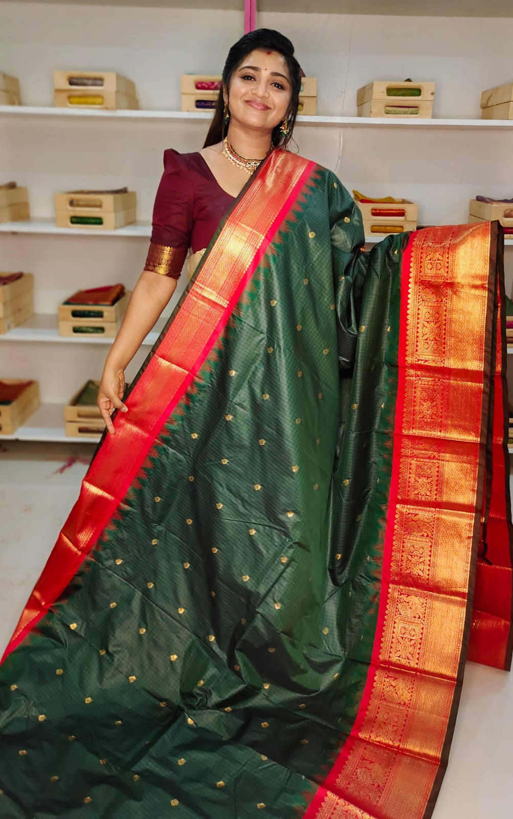 50% offer gadwal silk saree