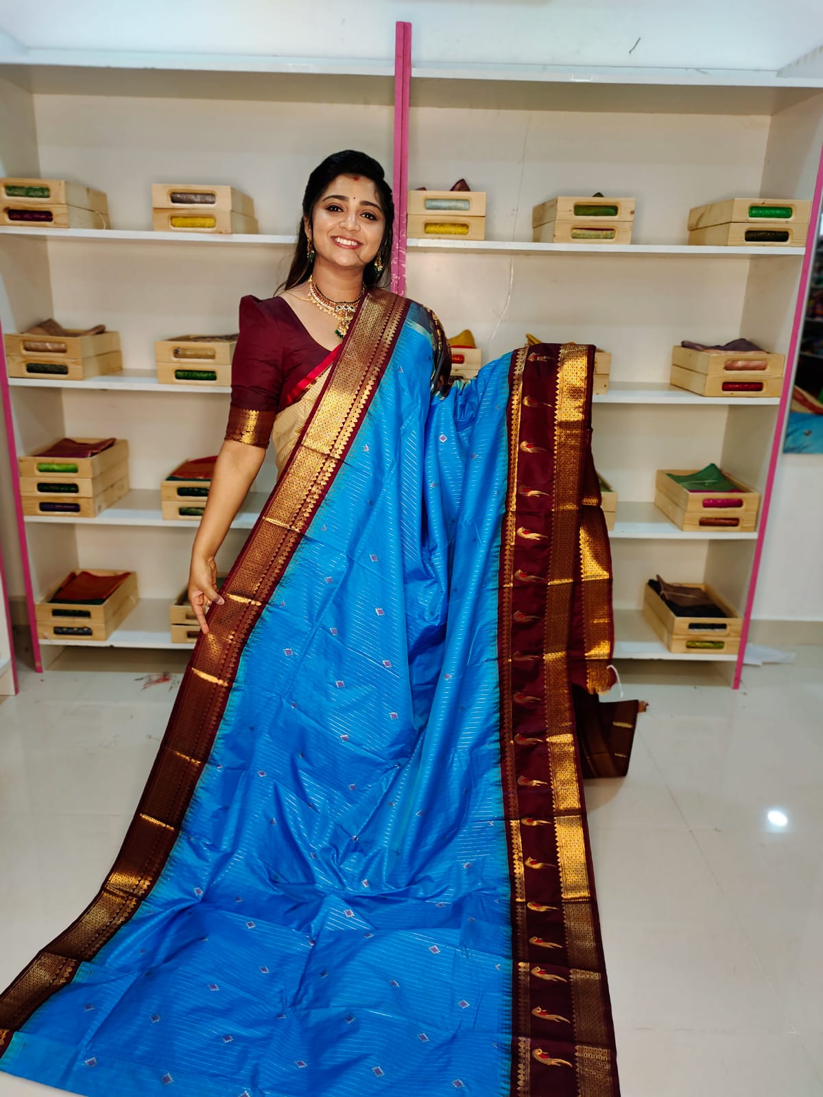 50% offer gadwal silk sarees