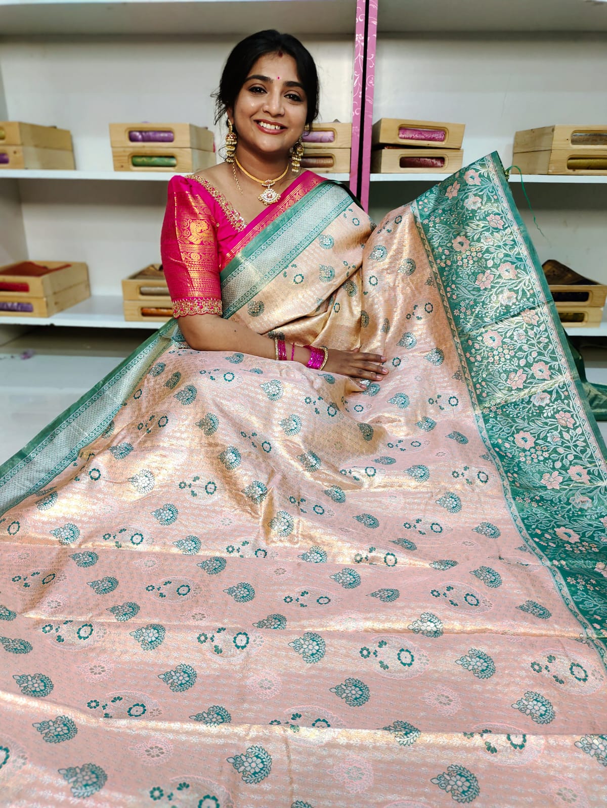 90% offer Kanchi pattu collection