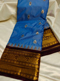 Vintage gadwal silk saree