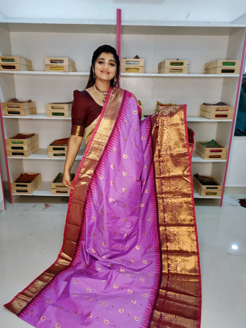 50% గద్వాల్ సిల్క్ చీర ఆఫర్