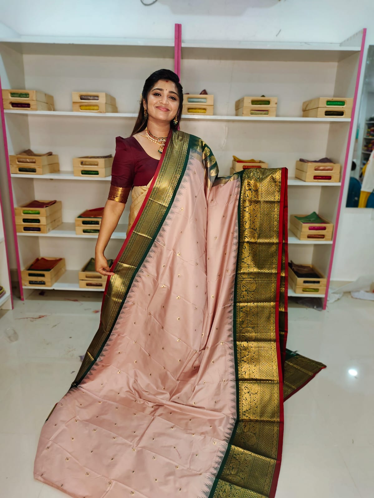 50% offer gadwal silk sarees
