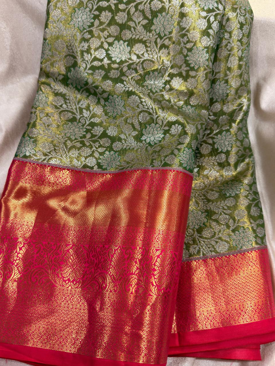 90% offer Kanchi pattu collection