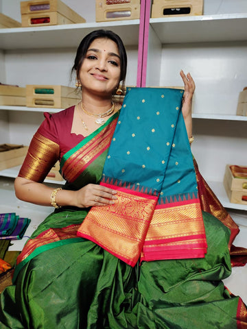 Gadwal silk saree