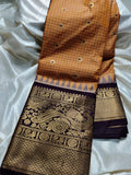 Ashadam gadwal silk saree