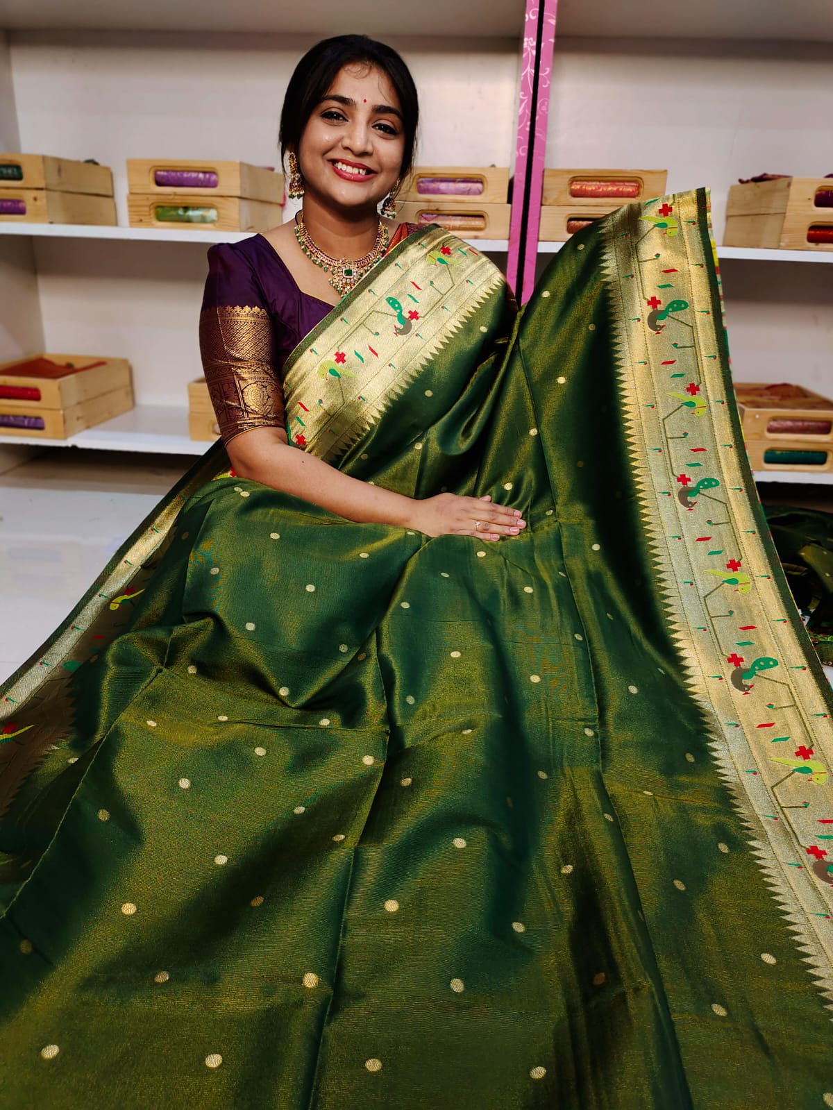 Banarasi tishu saree