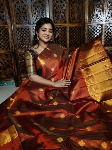 100% silk mark certified vintage kanchi pattu collection