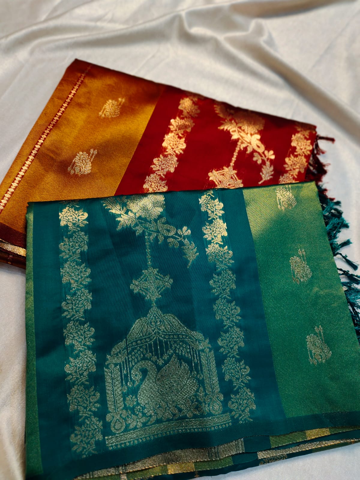 1+1 banarasi saree