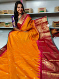 Vitange gadwal silk