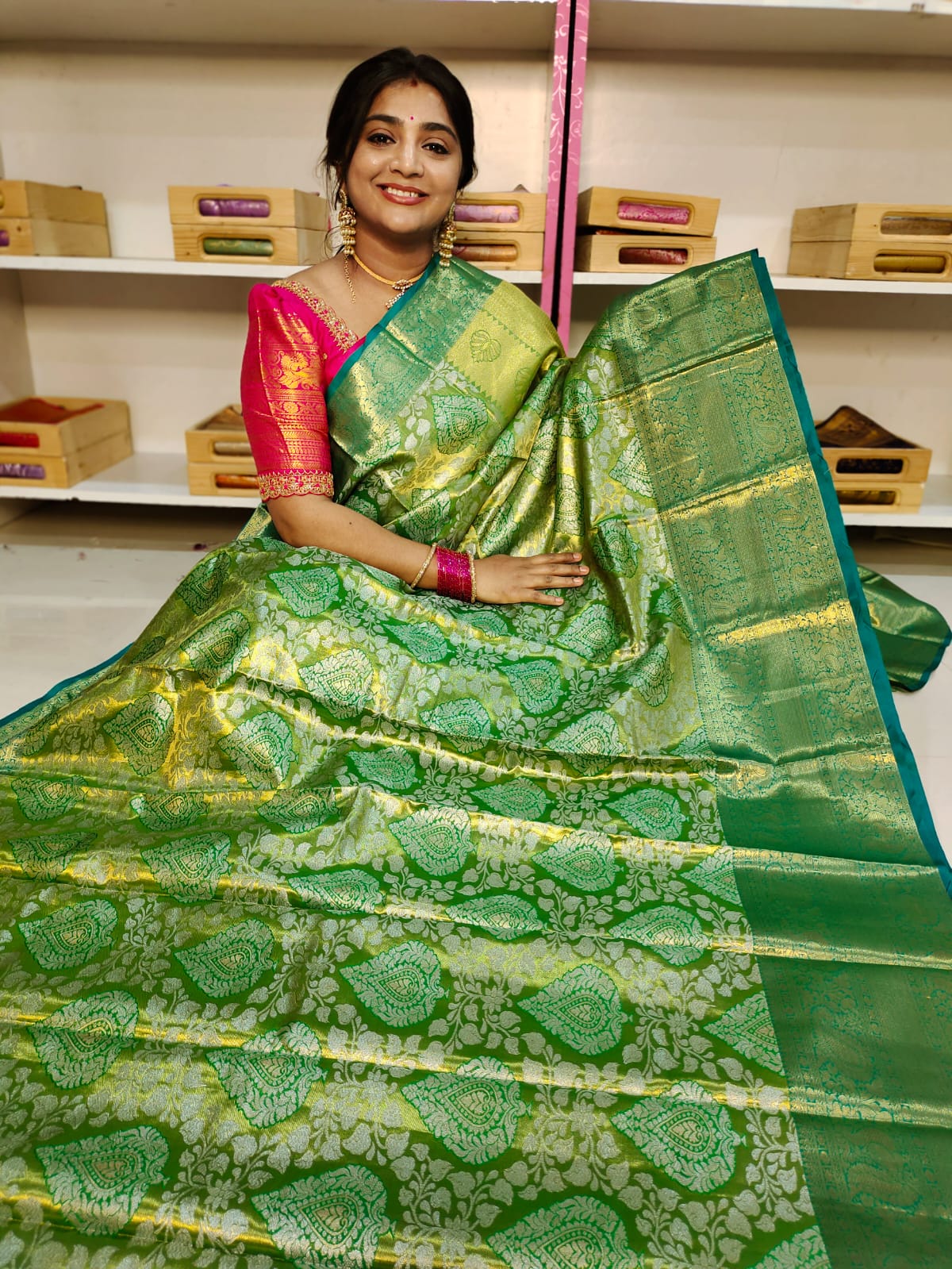 90% offer kanchi pattu collections