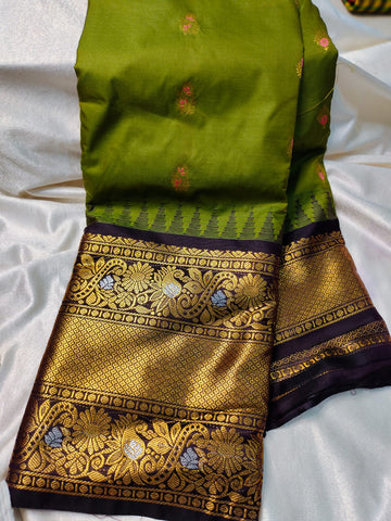 Vintage gadwal silks