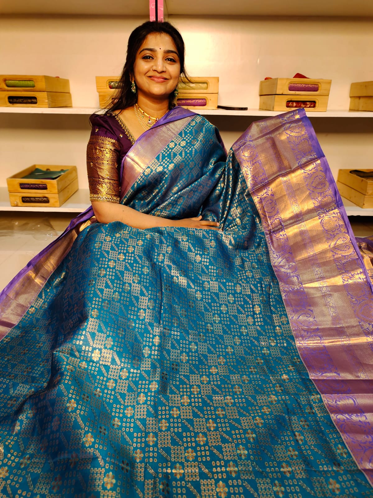 90% ఆఫర్ కంచి పట్టు సేకరణ