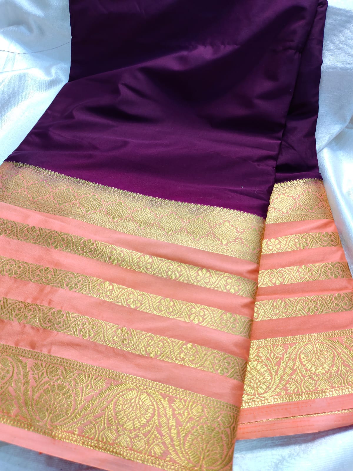 MC crep silk saree