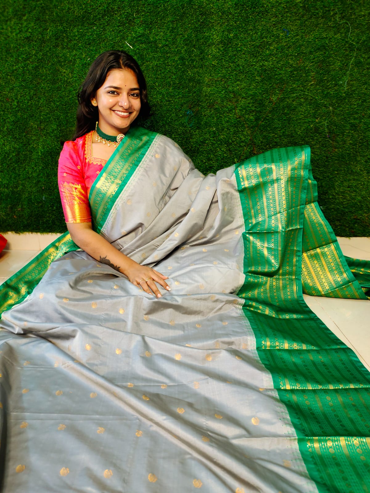 50% offer gadwal silk saree