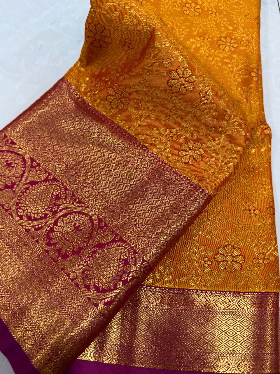 90% offer Kanchi pattu collection