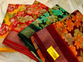 1+3 linen sarees