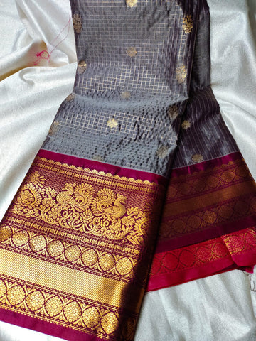 Vitange gadwal silk saree