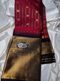 Vitange gadwal silk