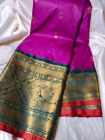Vitange gadwal silk saree