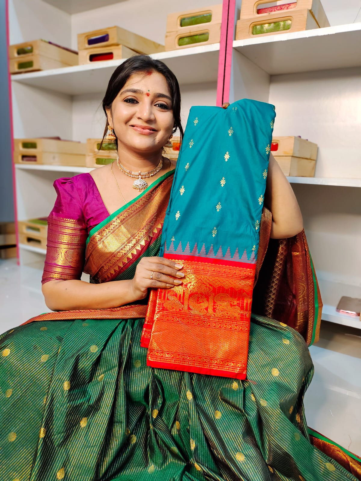 శ్రావణమాసం గద్వాల్ సిల్క్