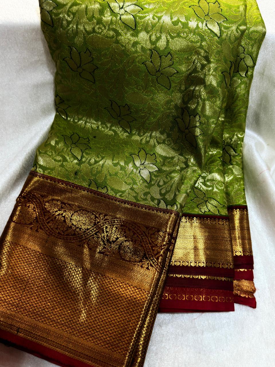 90% offer Kanchi pattu collection