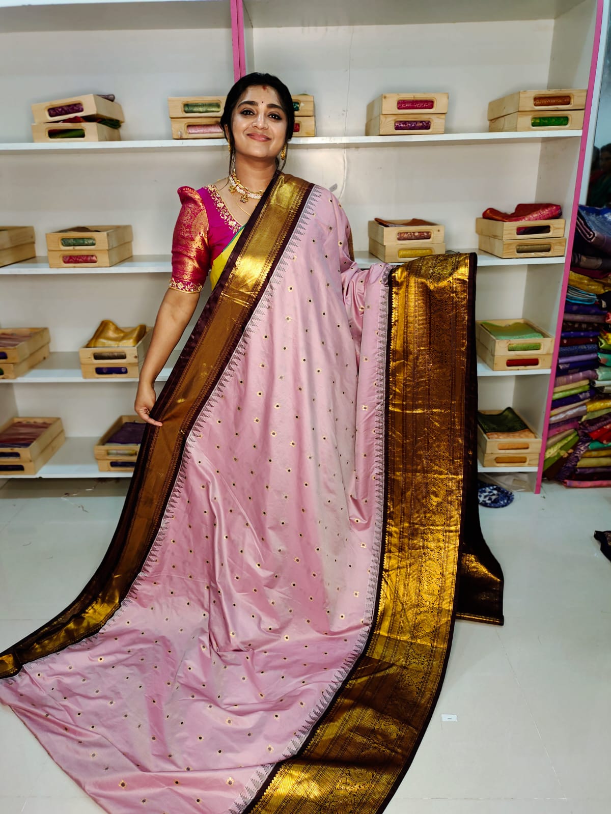 Ashadam sale gadwal silk saree