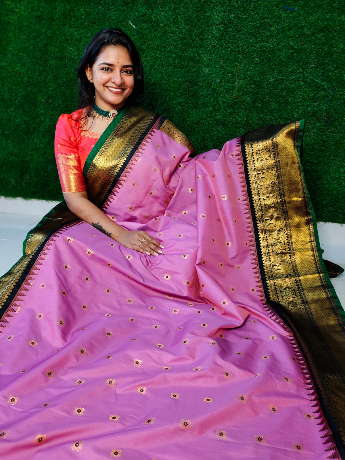 Vitange gadwal silk saree