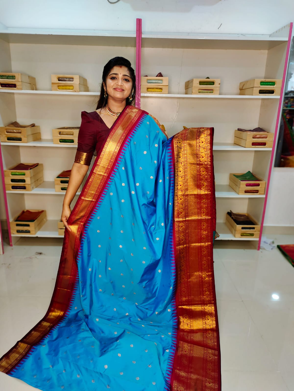 50% offer gadwal silk sarees