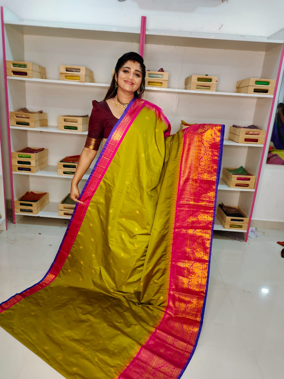 50% offer gadwal silk sarees