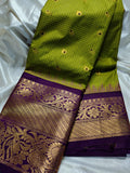 Ashadam gadwal silk saree