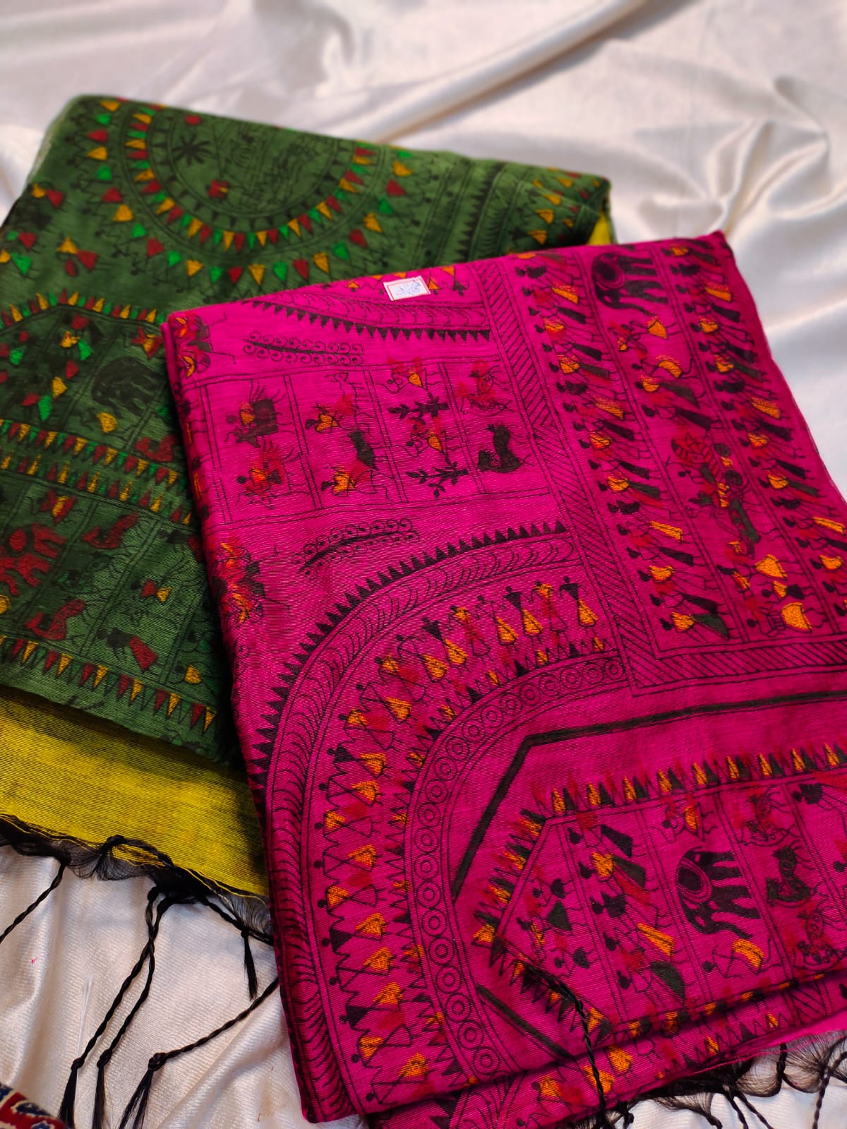 1+1 kadhi cotton saree