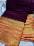 MC crep silk saree