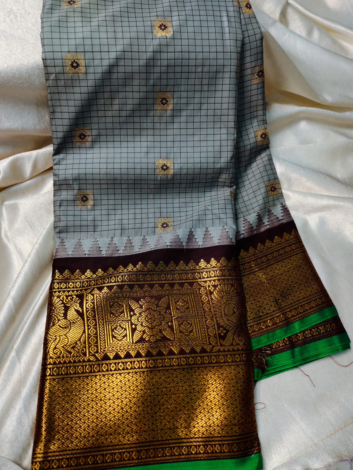 Vintage gadwal silks