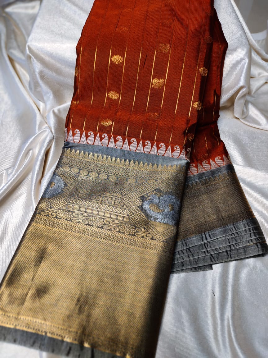 Vitange gadwal silk