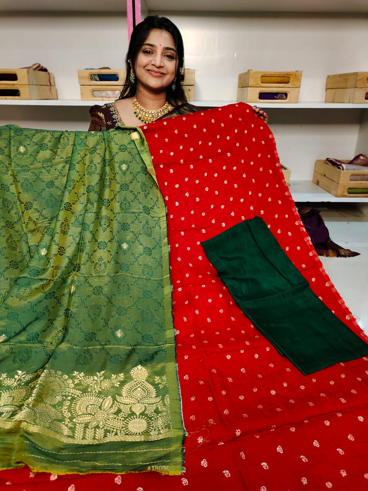 Banarasi dress