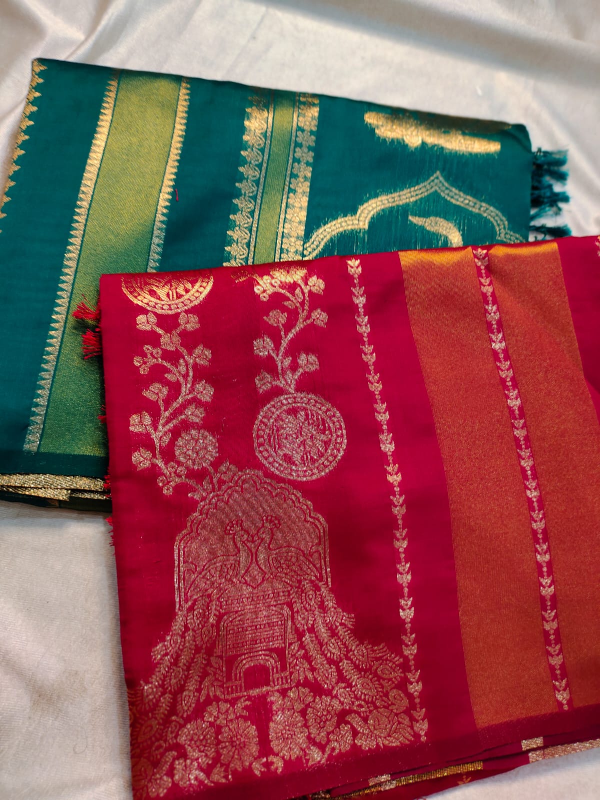 1+1 banarasi saree