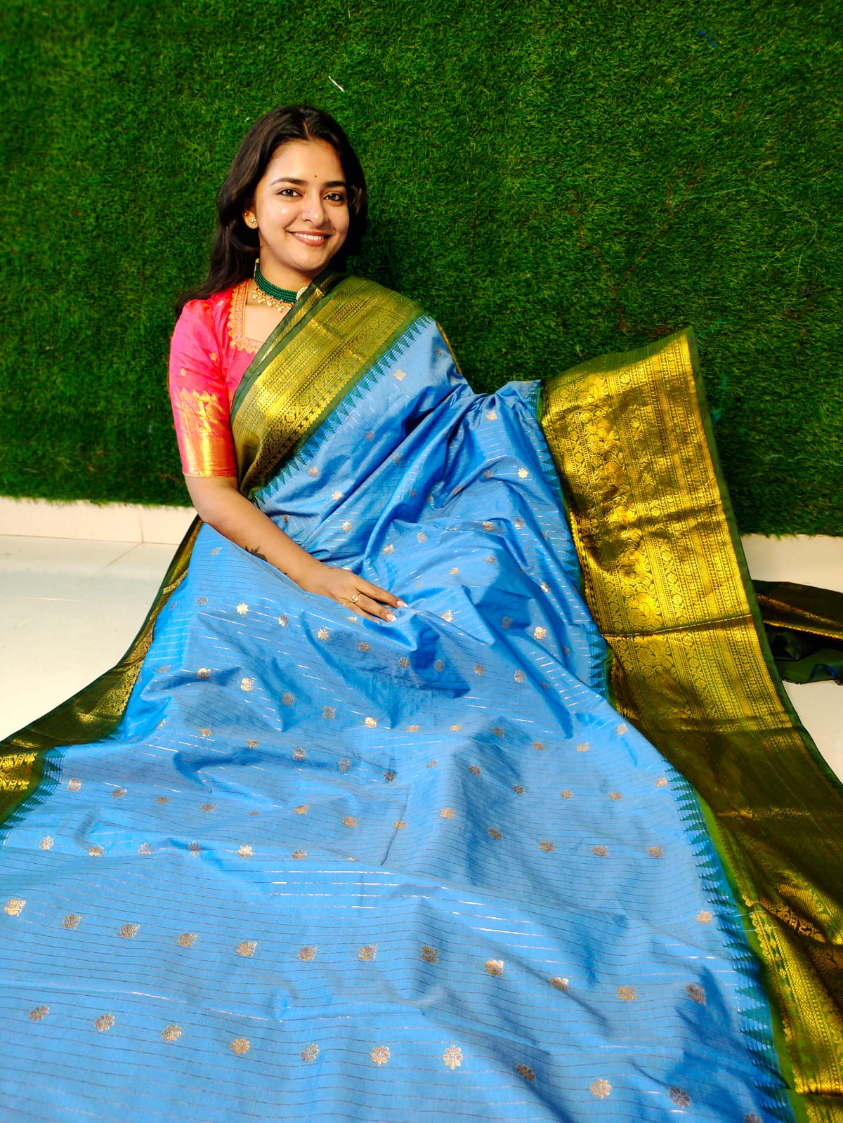 50% offer gadwal silk saree