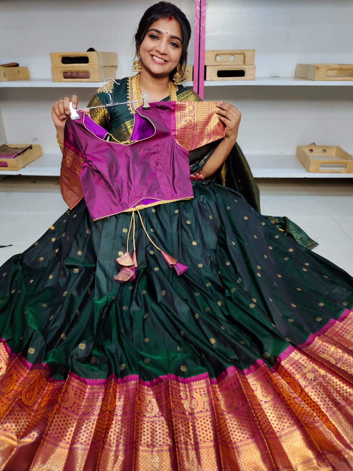 Sales  Gadwal lehangas