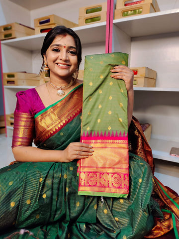 Sravanamasam gadwal silk