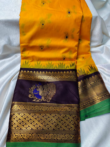 Vintage gadwal silks