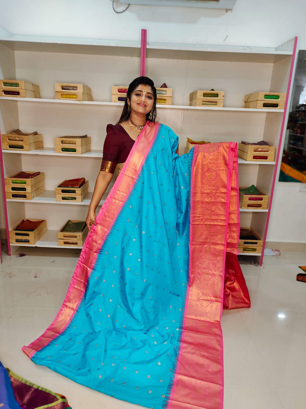 50% offer gadwal silk sarees