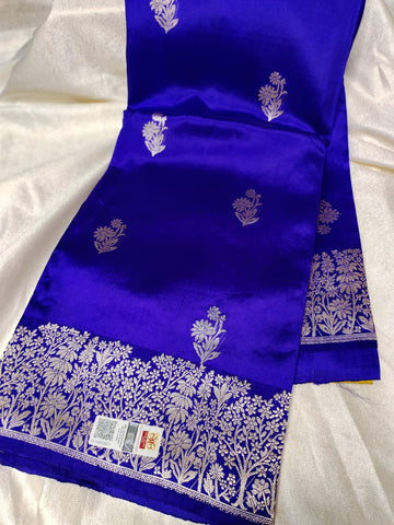 100% silk mark certified green Mango silk saree