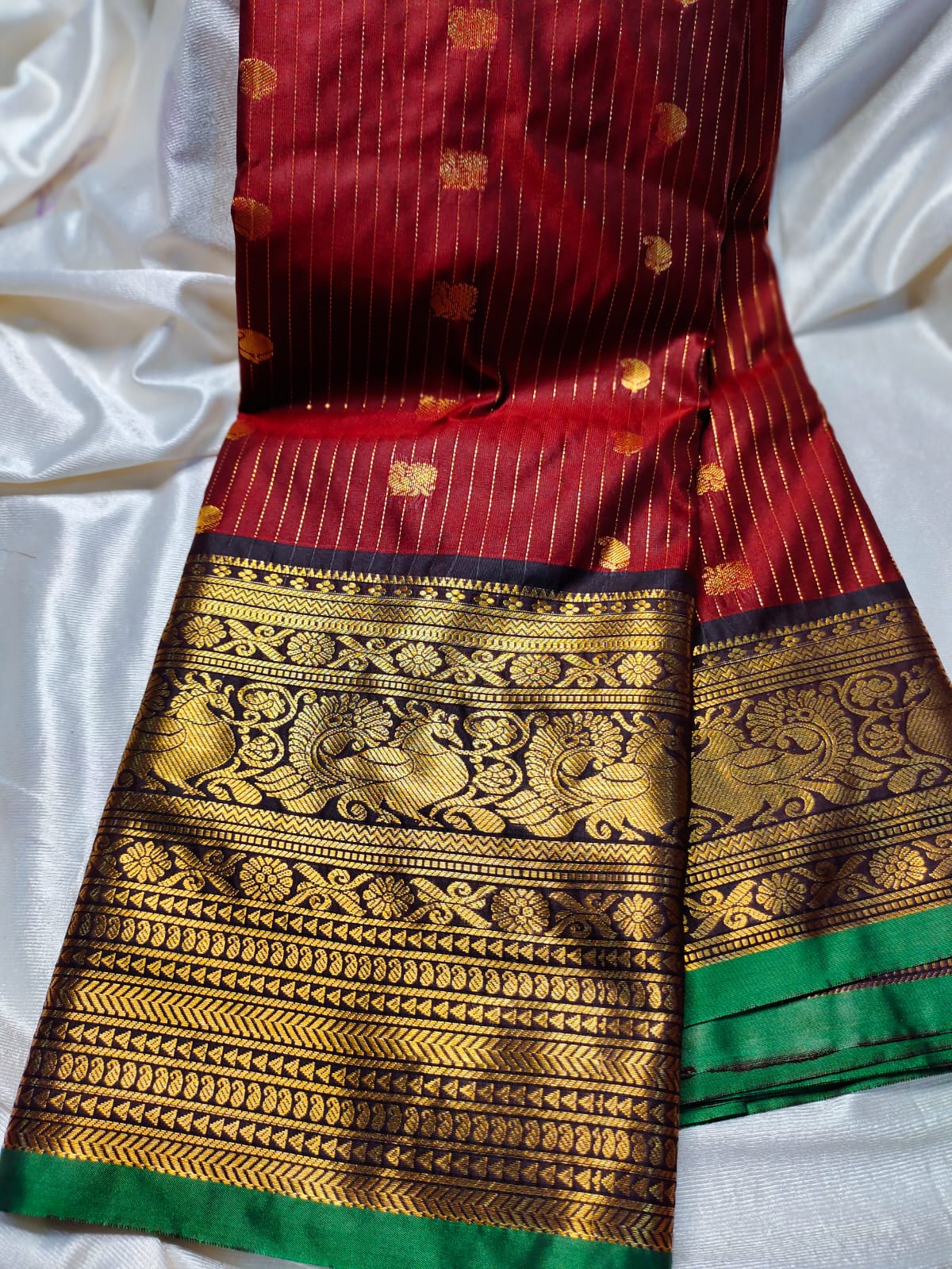 Vitange gadwal silk saree