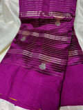 100% silk mark certified green Mango silk saree