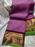Ashadam gadwal silk saree