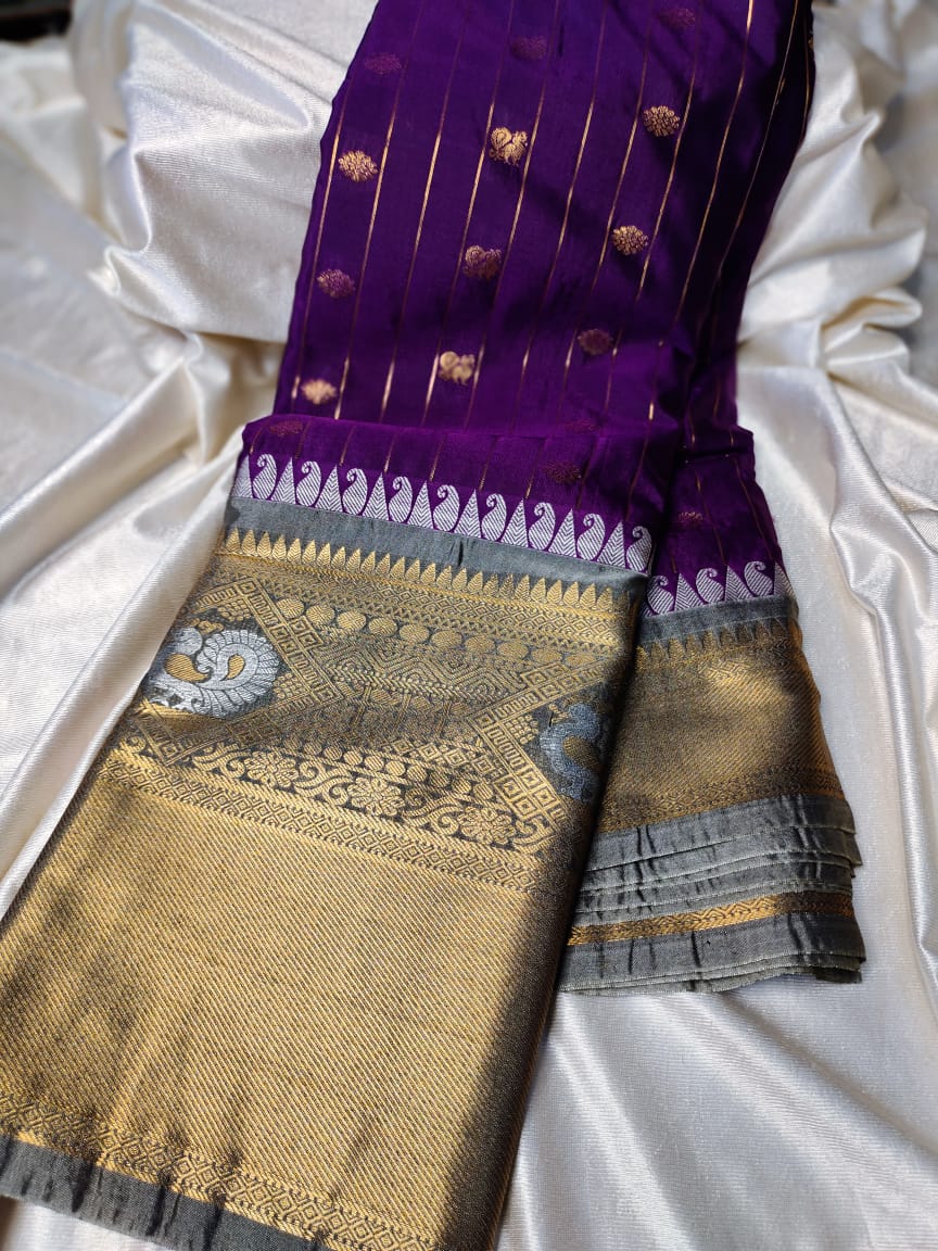 Vitange gadwal silk